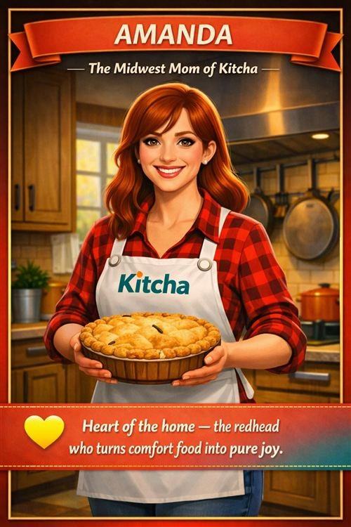 Amanda, a Kitcha voice character