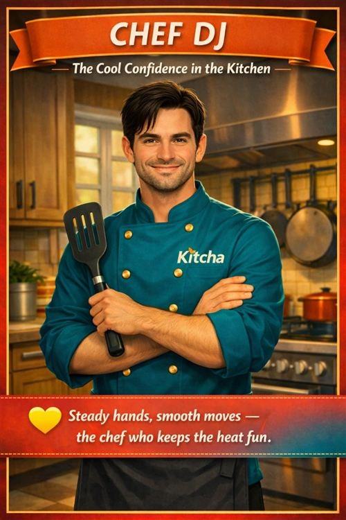Chef DJ, a Kitcha voice character